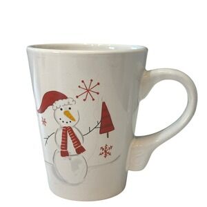 Snowman Mug Classic Ceramics Coffee Cup 12oz Christmas Holiday Julie Scott